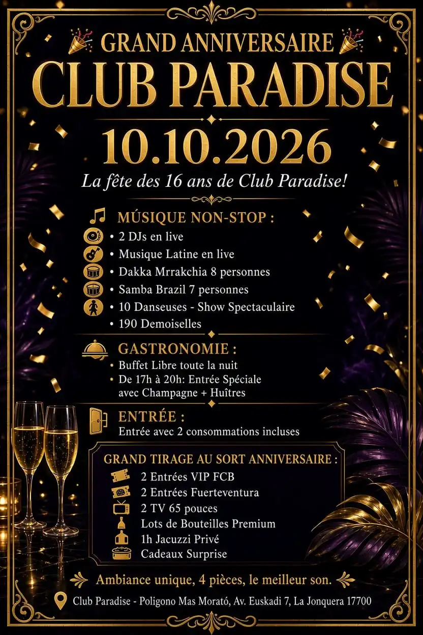 Anniversaire FR